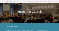 Desktop Screenshot of encounterchurchpa.org