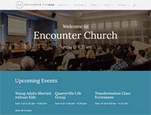 Tablet Screenshot of encounterchurchpa.org